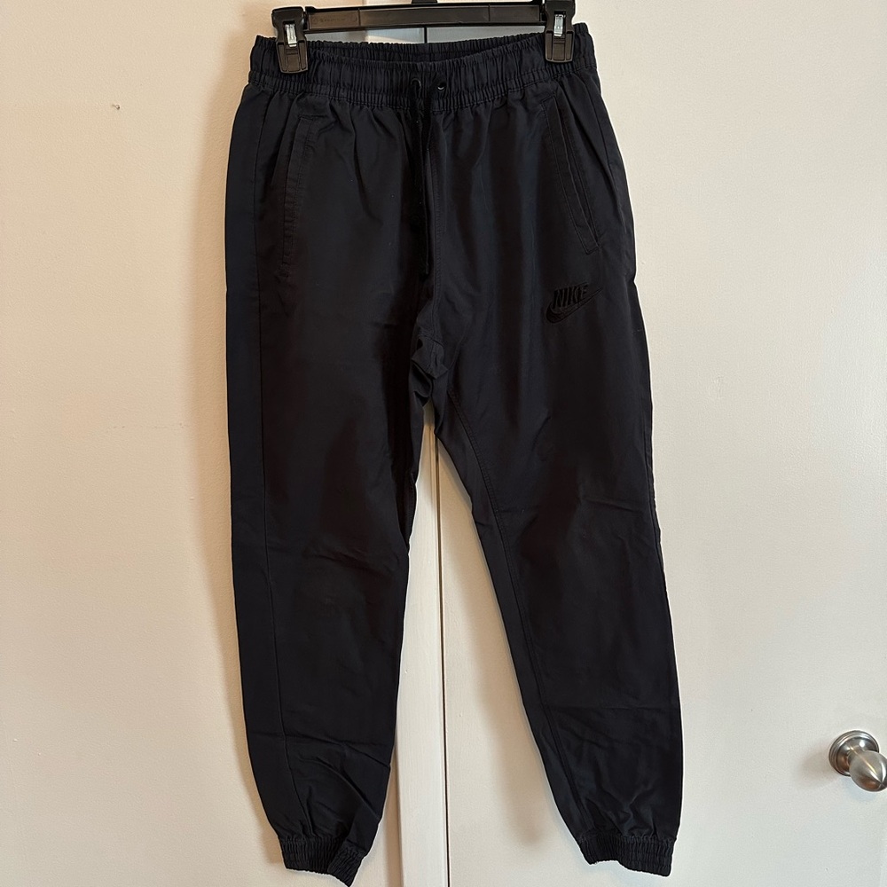 Nike Men's Black Joggers Nylon Polyester